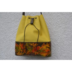 Sac Galben cu frunze
